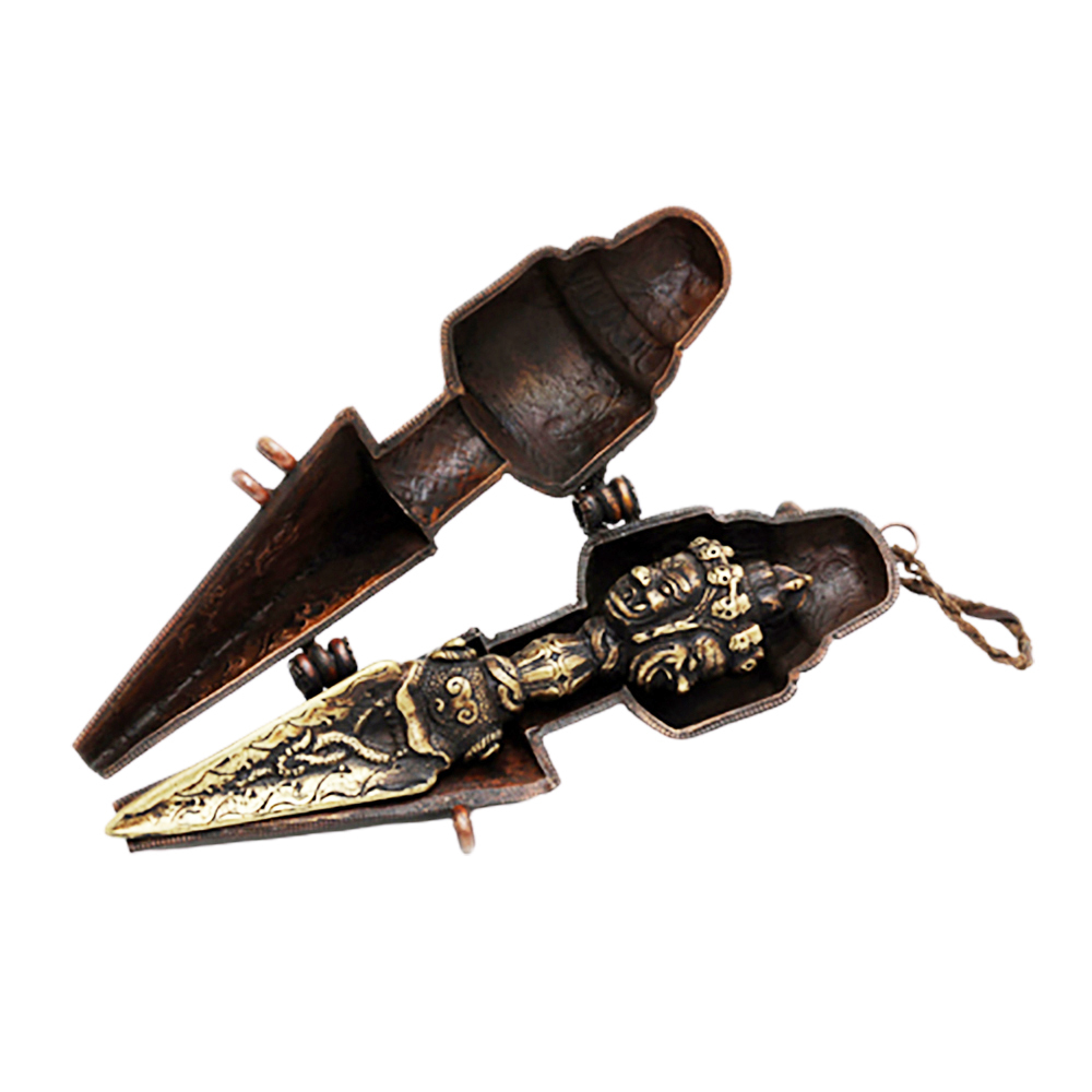 普巴杵&{銅盒}22公分【十方】125780