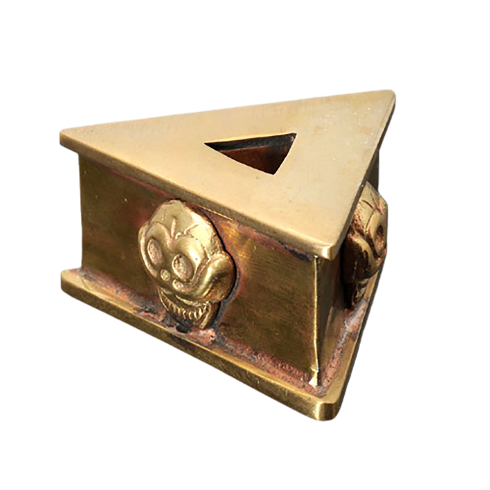 三角法器銅座【十方】128572