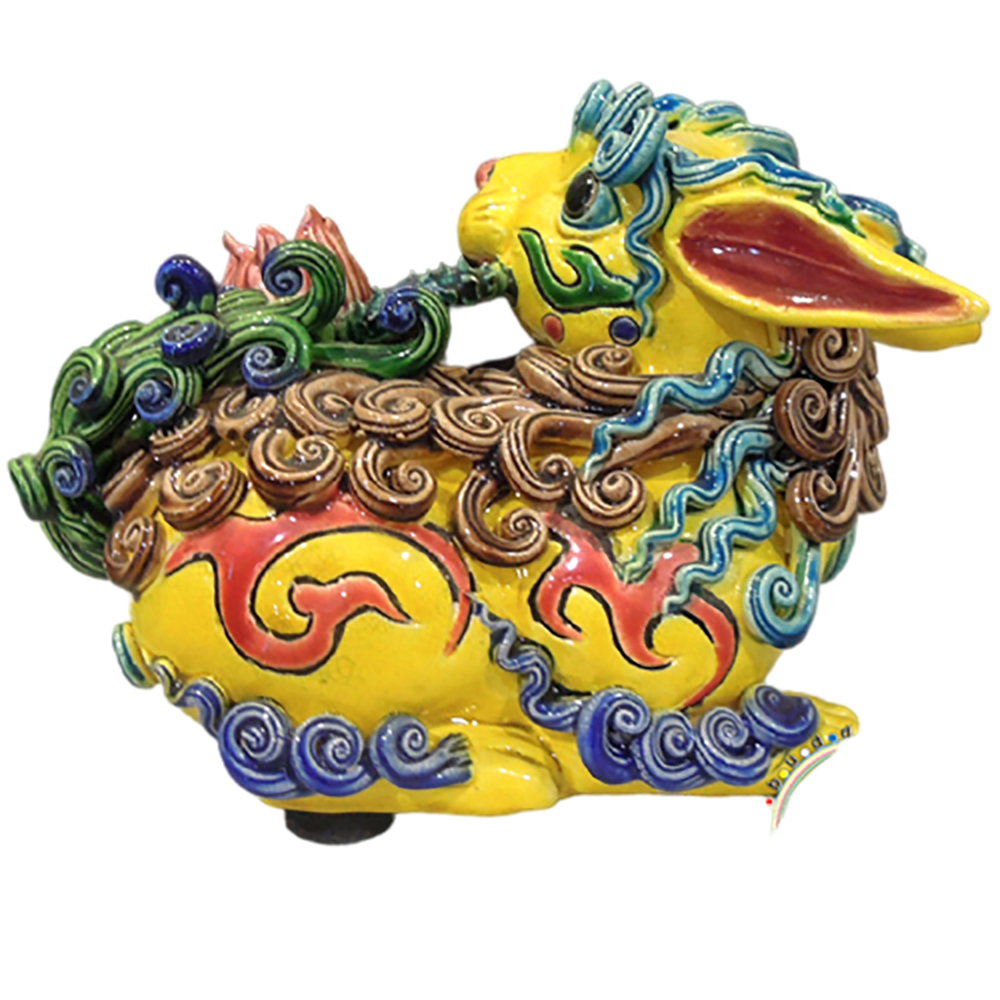 富貴兔{交趾陶}【十方】131314