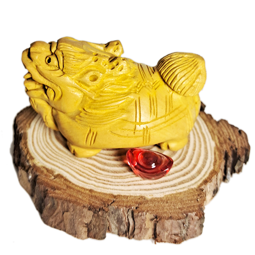 龍龜{黃楊木}【十方】132164