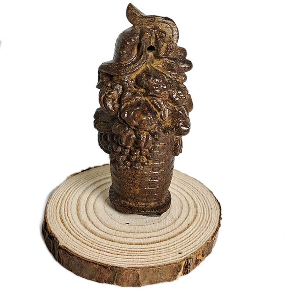 花開富貴{土沉木雕}開運吉祥【十方】134836