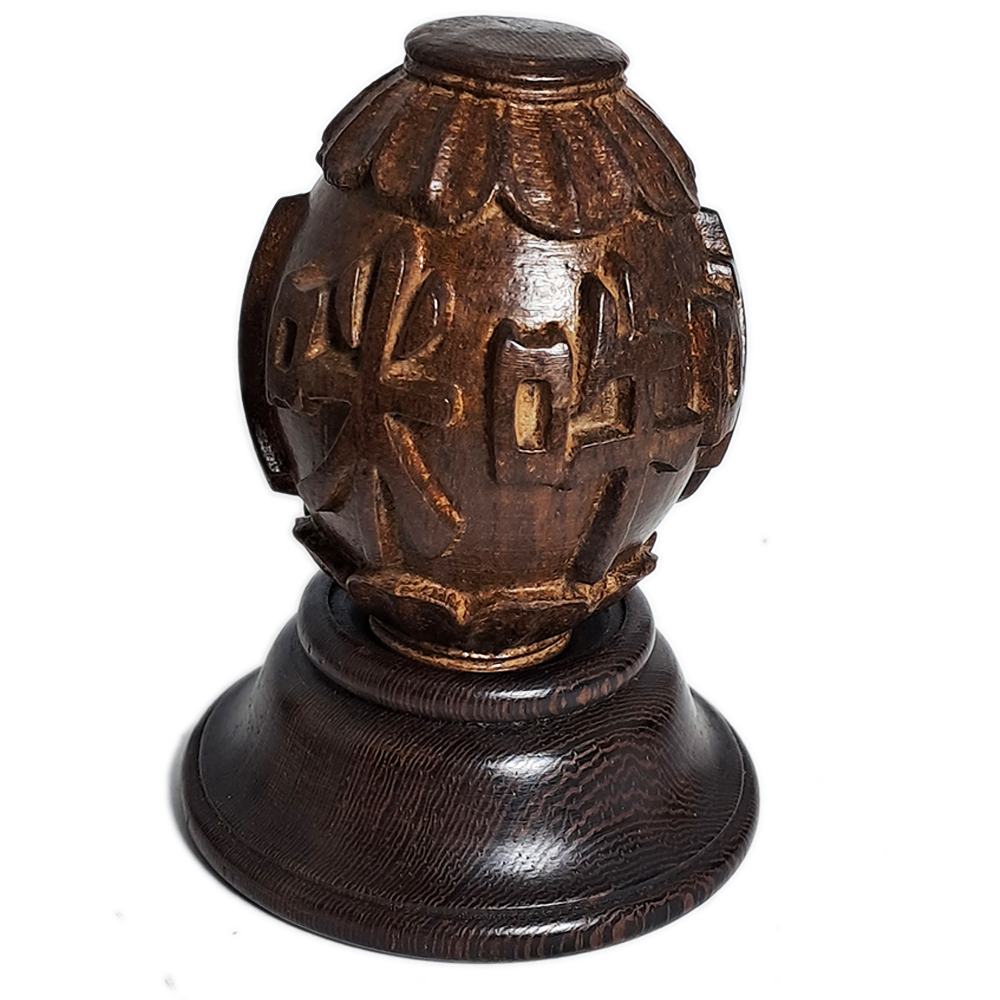 六字大明咒{土沉木雕}鎮宅【十方】134826