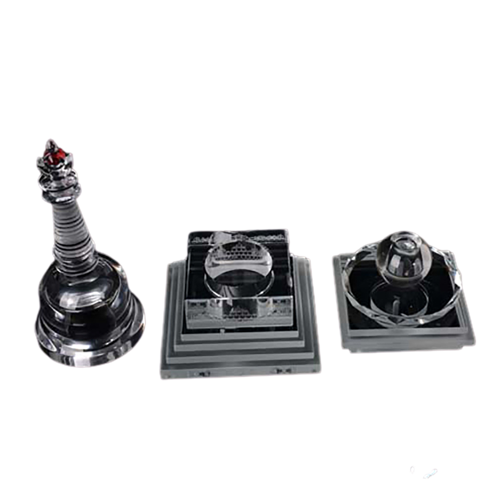 水晶佛陀涅槃塔(高26公分)【十方】135073