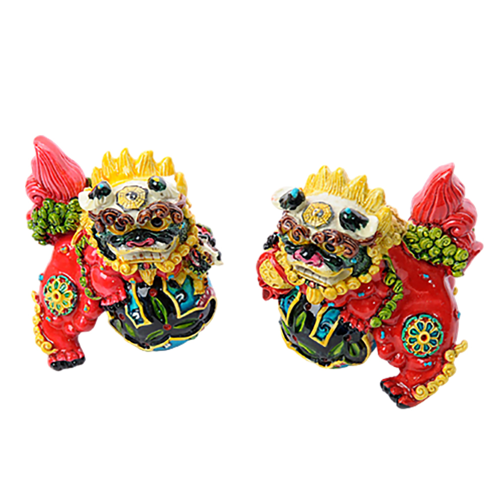 祥獅獻瑞{1對}【十方】135578