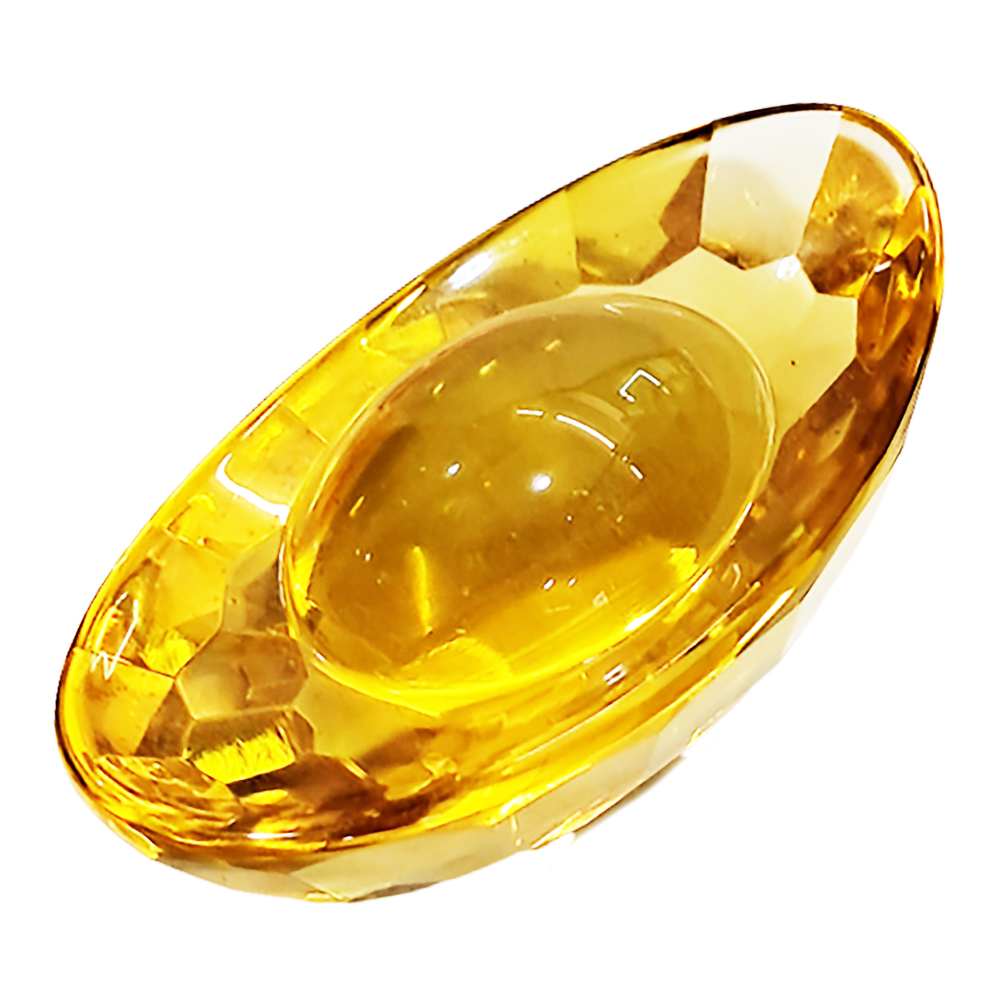 招財穩賺{黃晶琉璃}晶賺大金元寶【十方】 136367