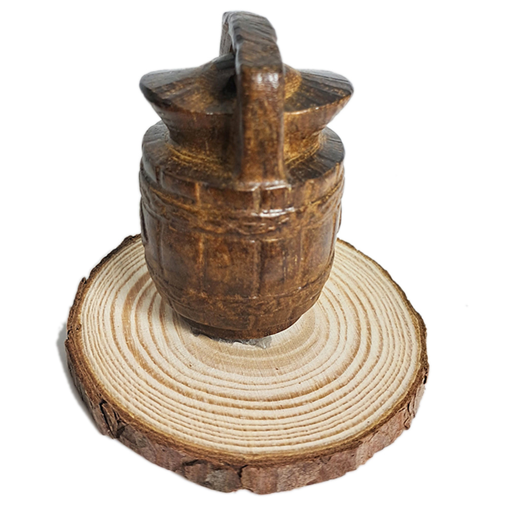 一桶金{土沉木雕}招財納福【十方】134856