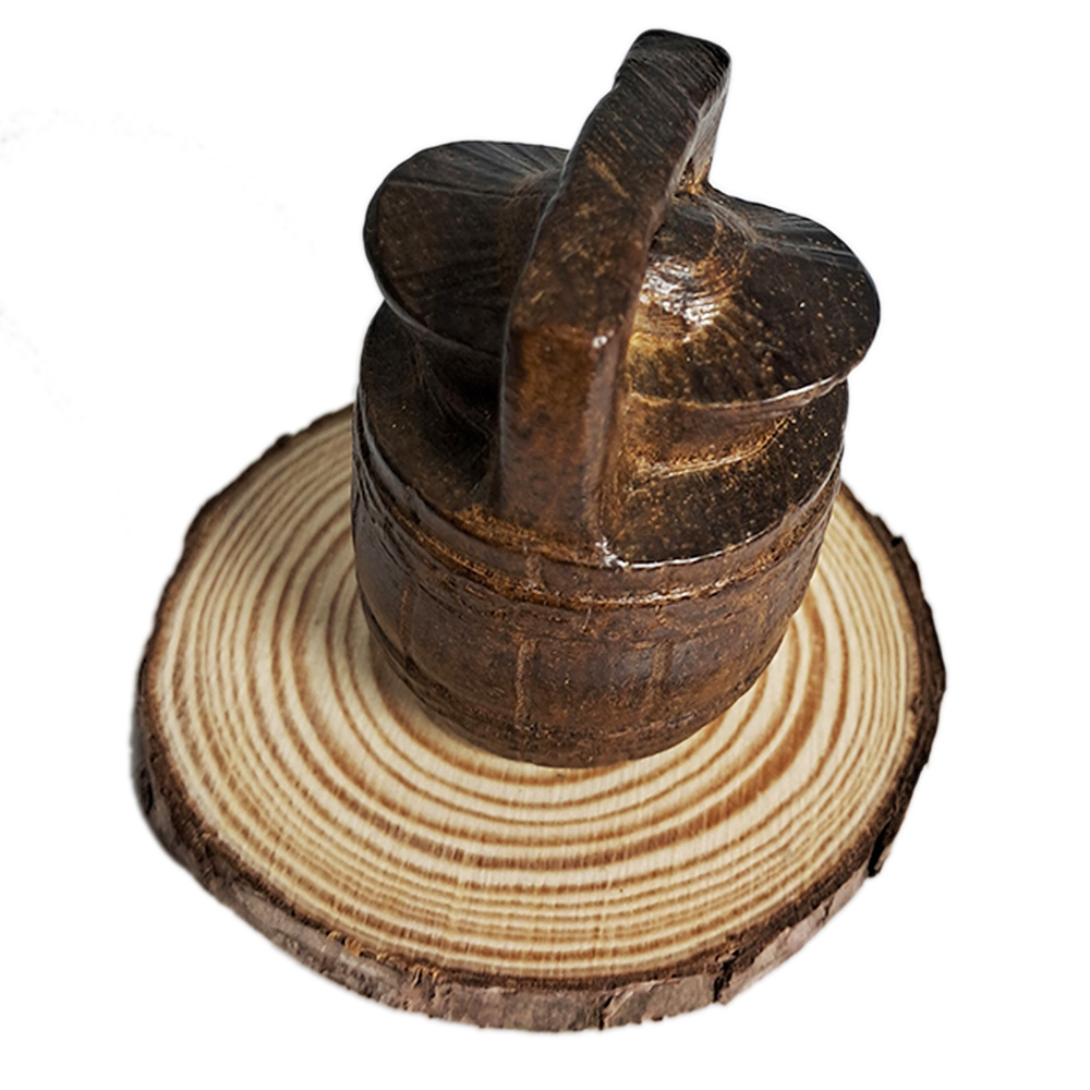 一桶金{土沉木雕}招財納福【十方】134856