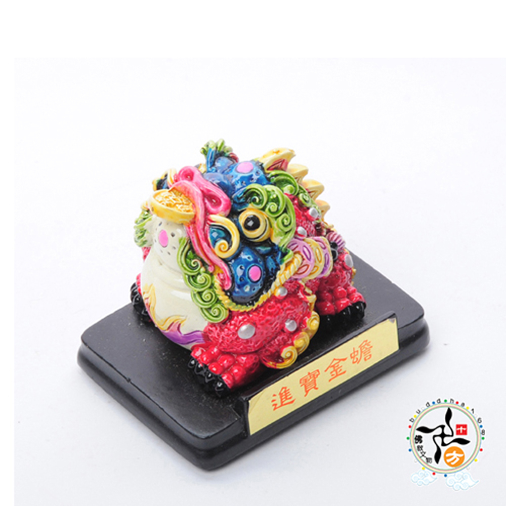 福來寶』純銅金蟾蜍招財進寶三腳蟾蜍七星~已開光/附開光證書