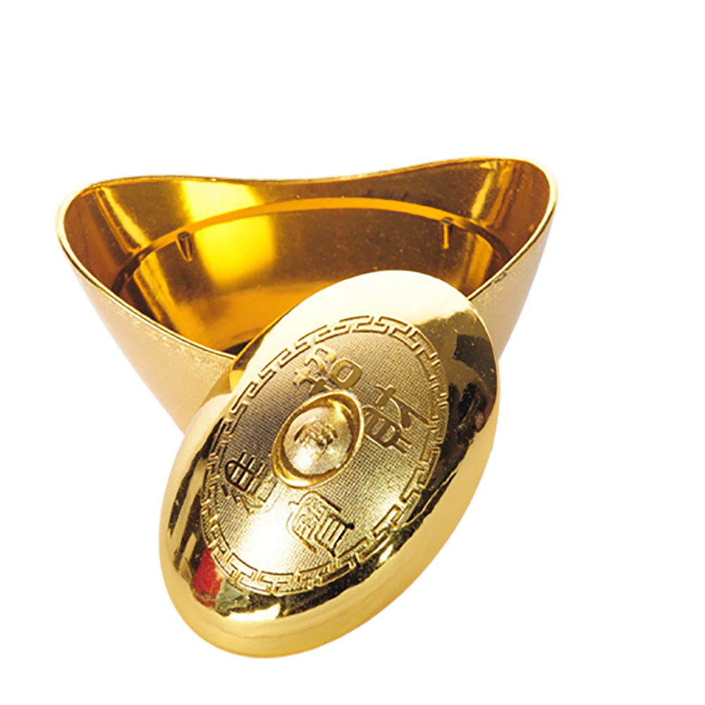 金元寶聚寶盆+金錢龜1個【十方】136834