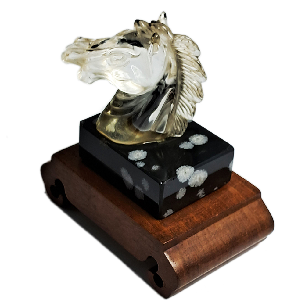 馬到成功(水晶)擺件【十方】137897