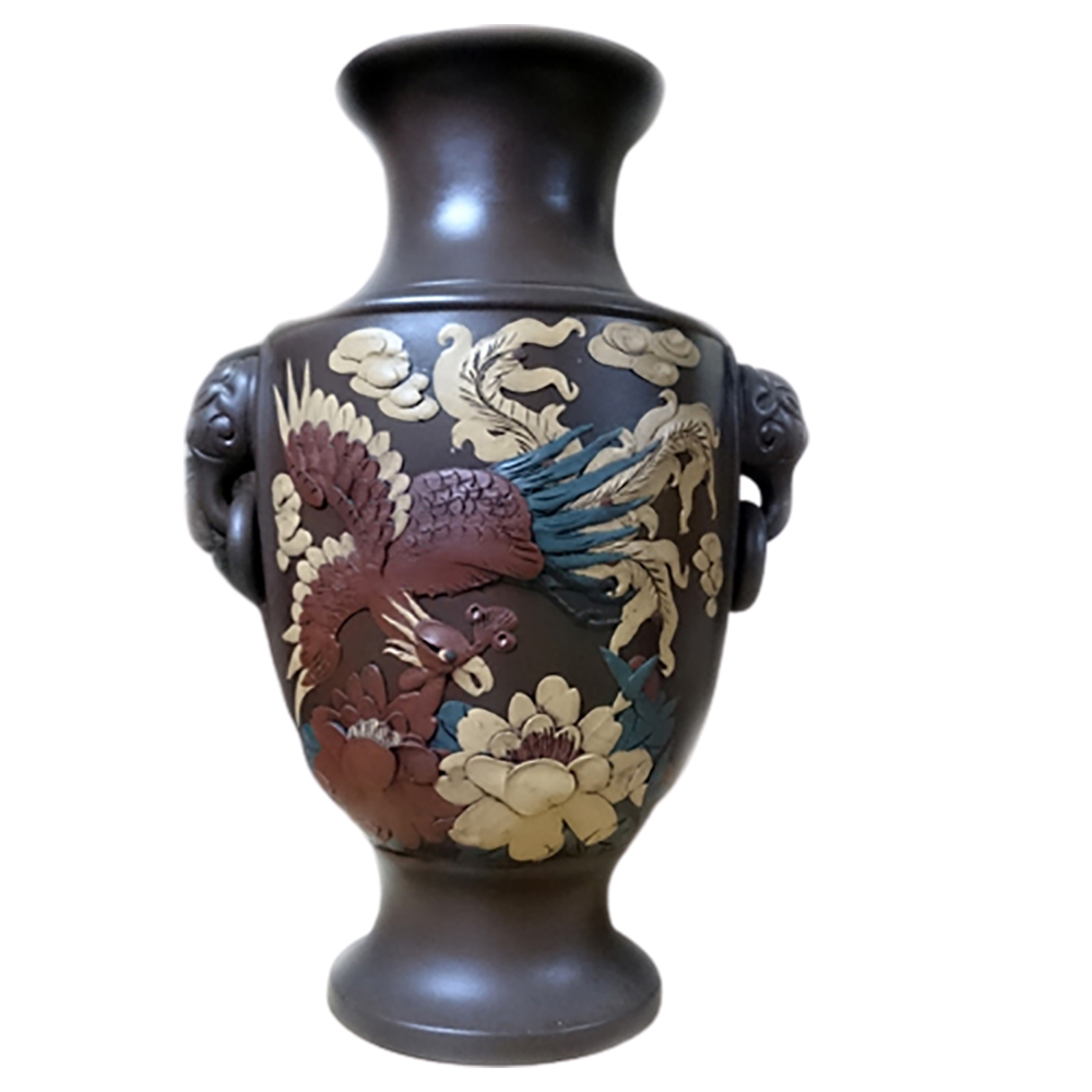 【整理品】極上 清時代龍鳳紋花瓶 /西す—43 整理品】極上 清時代龍鳳紋花瓶 /西す—43 整理品】極上 清時代