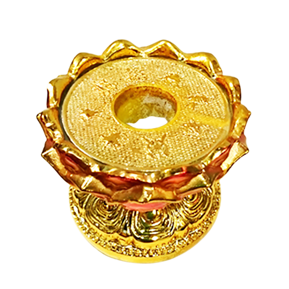 置轉經輪小金蓮座9x6.3公分【十方】138437