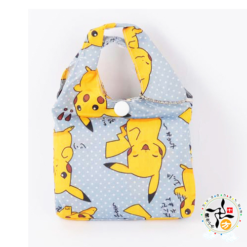 皮卡丘收納環保購物袋【十方】141193