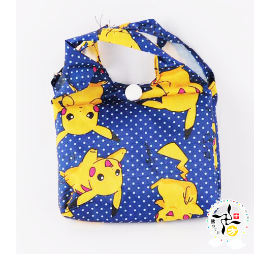 皮卡丘收納環保購物袋【十方】141194