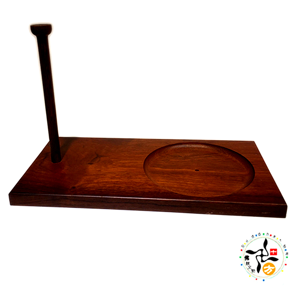 地鐘板 紫檀木 (寬14公分)【十方】143126