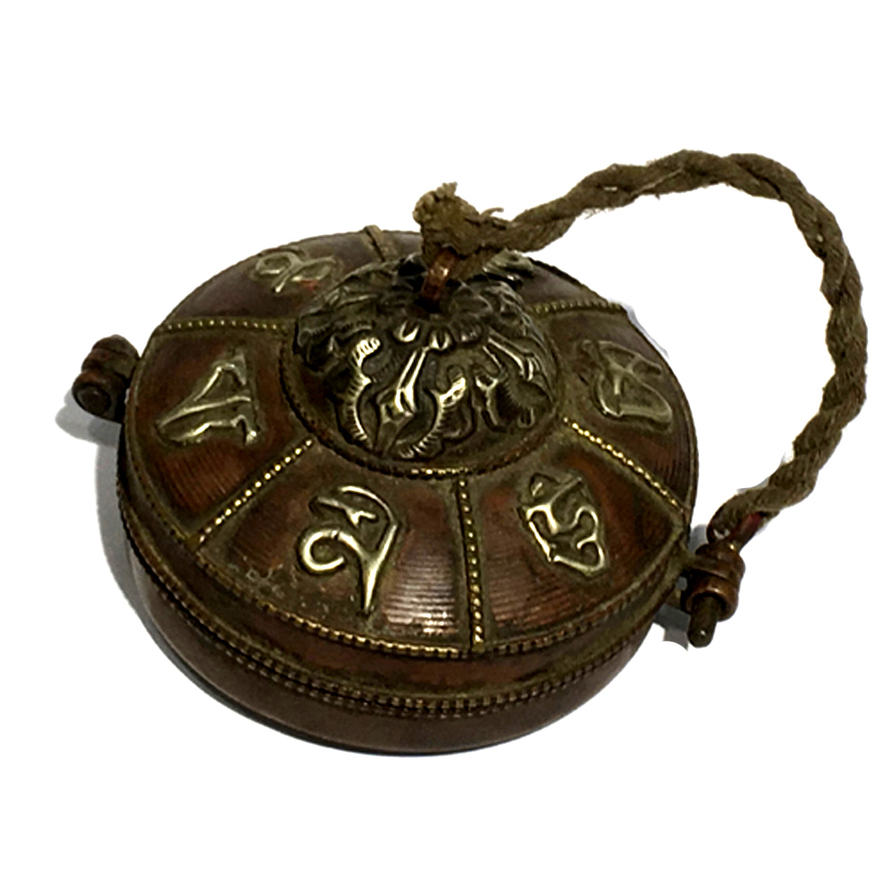 丁夏 碰鈴  六字真言 含寶盒【十方】143011