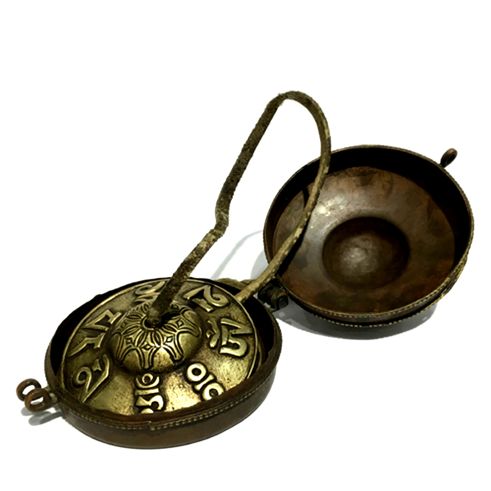 丁夏 碰鈴  六字真言 含寶盒【十方】143011