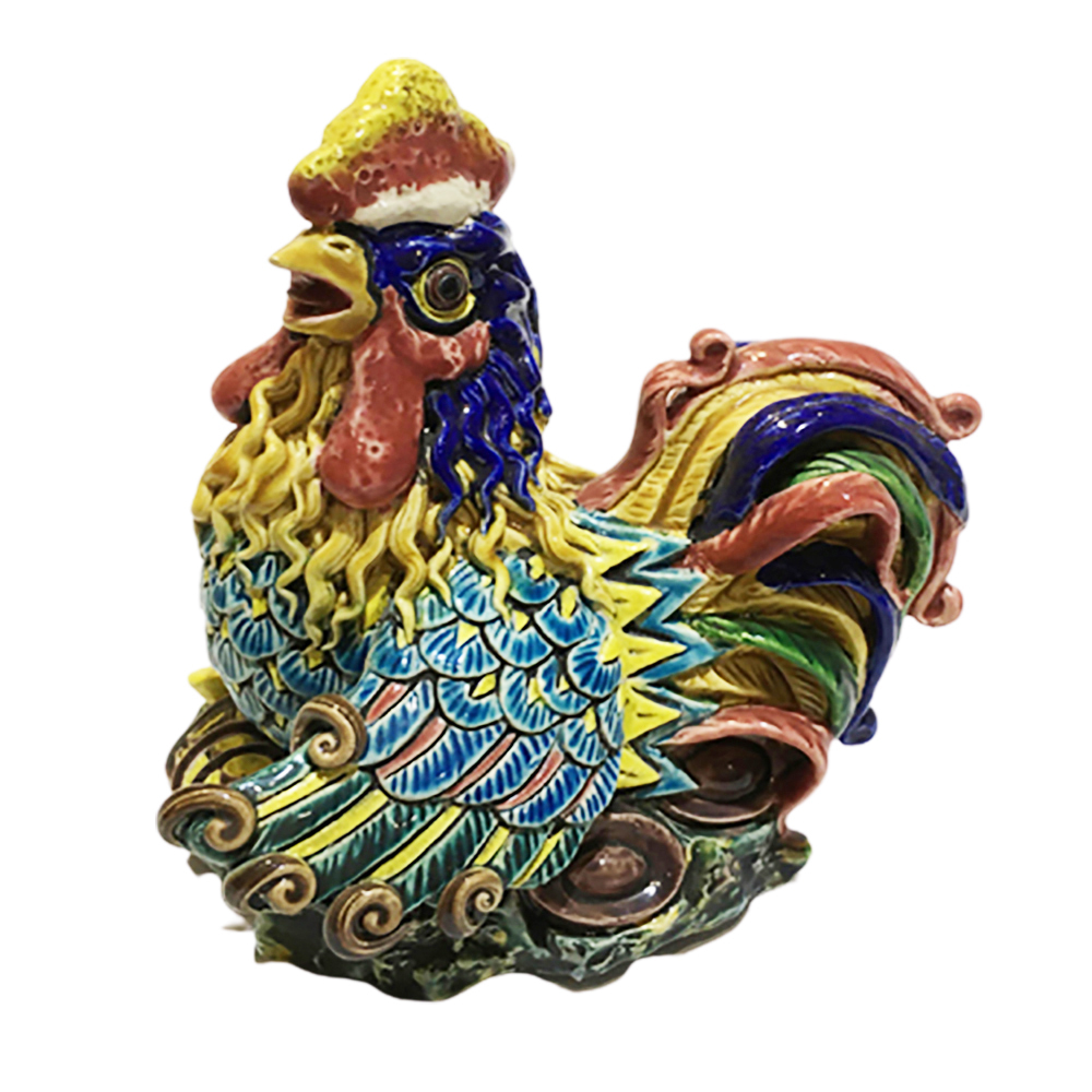 成家立業 交趾陶12.8*14.4*9.5公分【十方】144020