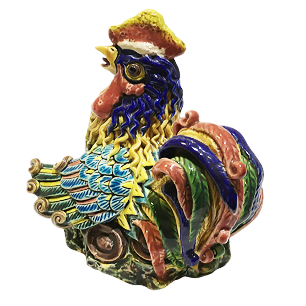 成家立業 交趾陶12.8*14.4*9.5公分【十方】144020