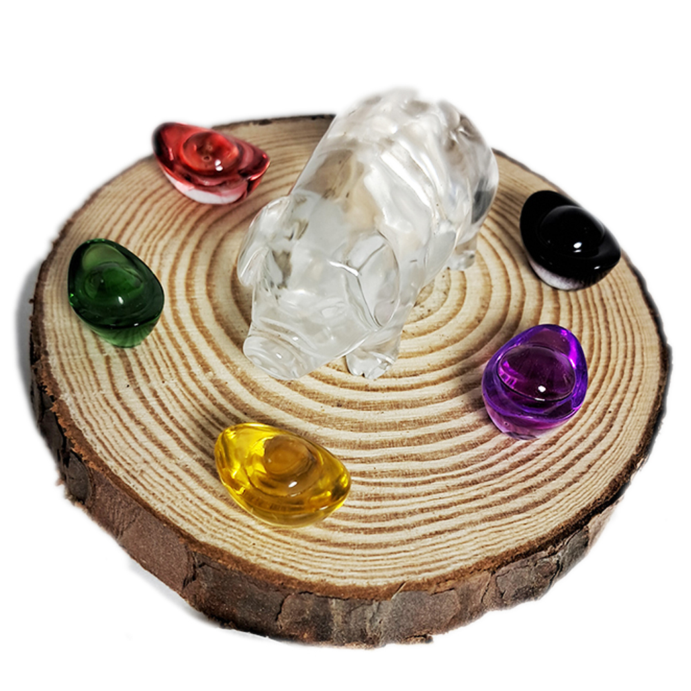 諸事圓滿(水晶)4.2*2.2*2公分【十方】143564