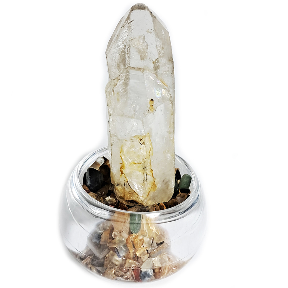 天然水晶柱 高8.3*長6*寬2.2公分【十方】145047