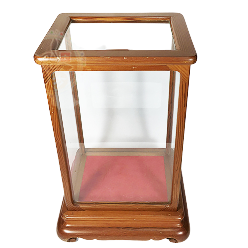 檜木玻璃龕  37 公分【十方】145710