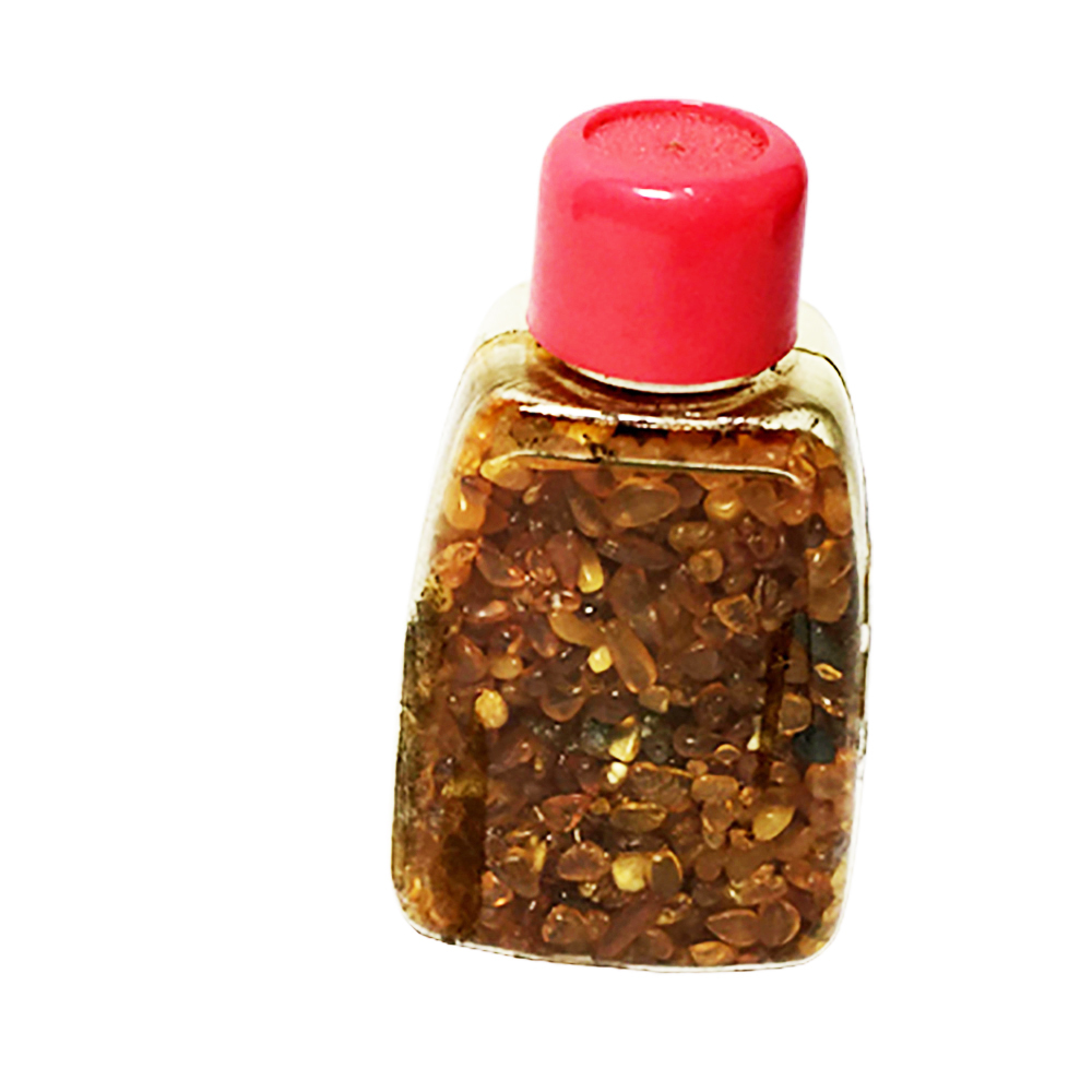 高級琥珀碎石寶罐  約30克【十方】145126