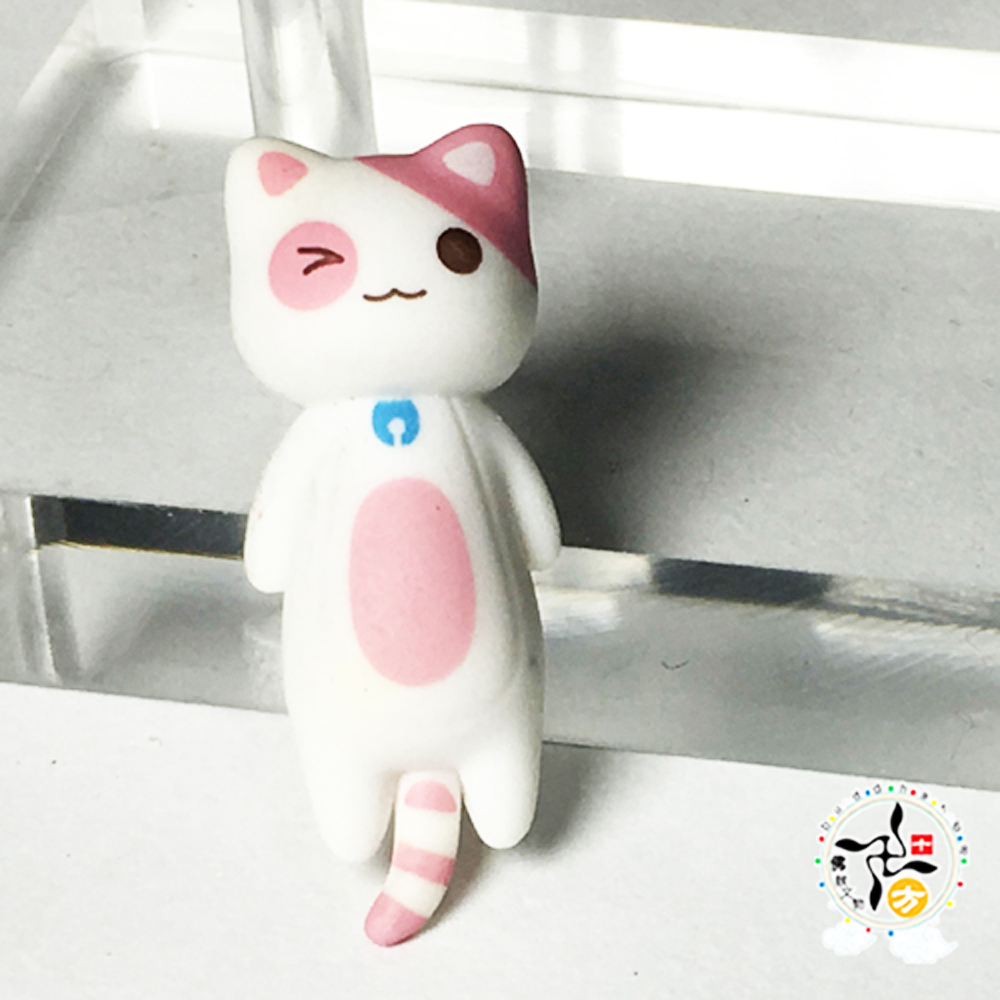 招財 Q貓咪 耳機塞 4公分【十方】145379