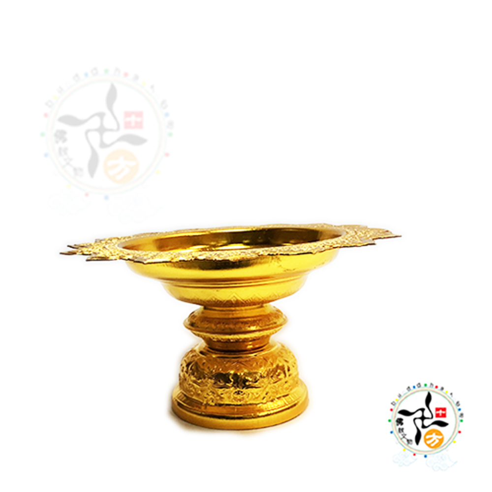 泰式錫銀大供盤22公分【十方】146021