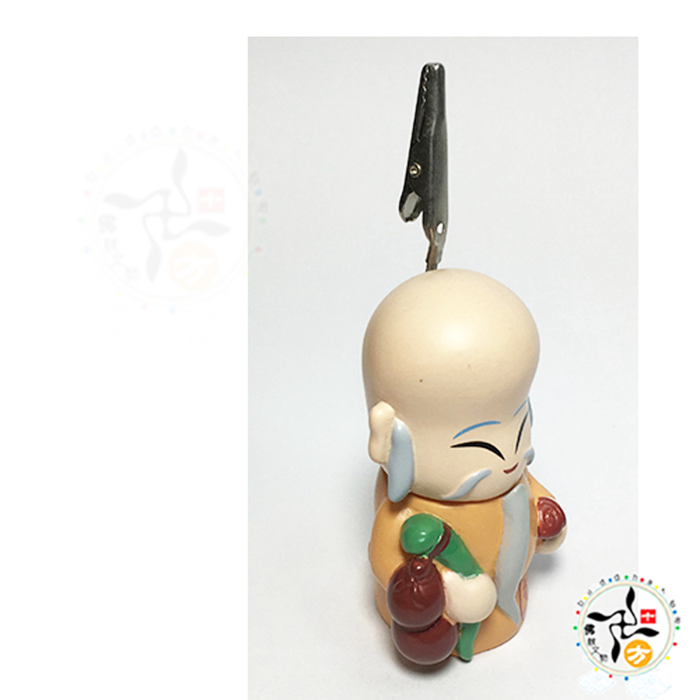 創意長壽翁 便條紙夾NG品高10公分【十方】145819