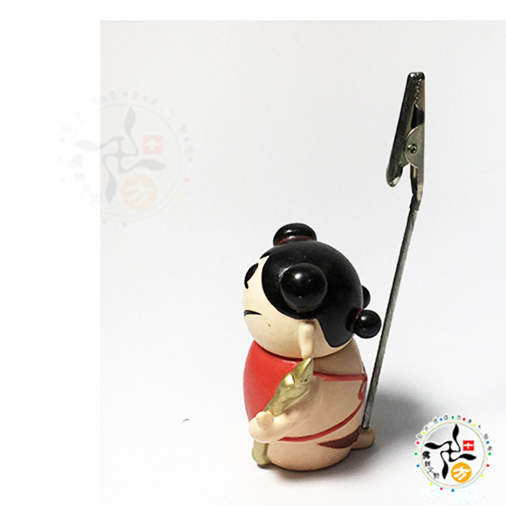 創意三太子 便條紙夾NG品高10公分【十方】145820