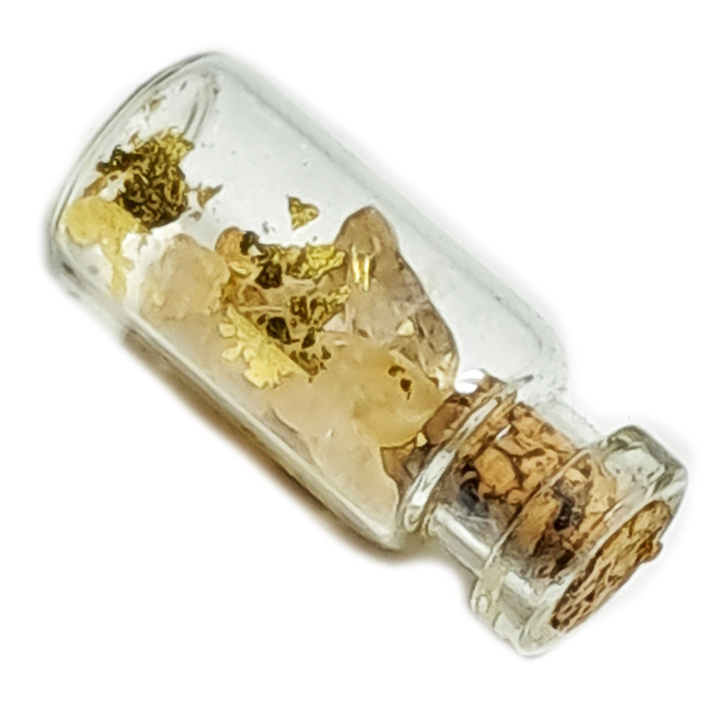 黃晶金箔玻璃小寶瓶【十方】146190