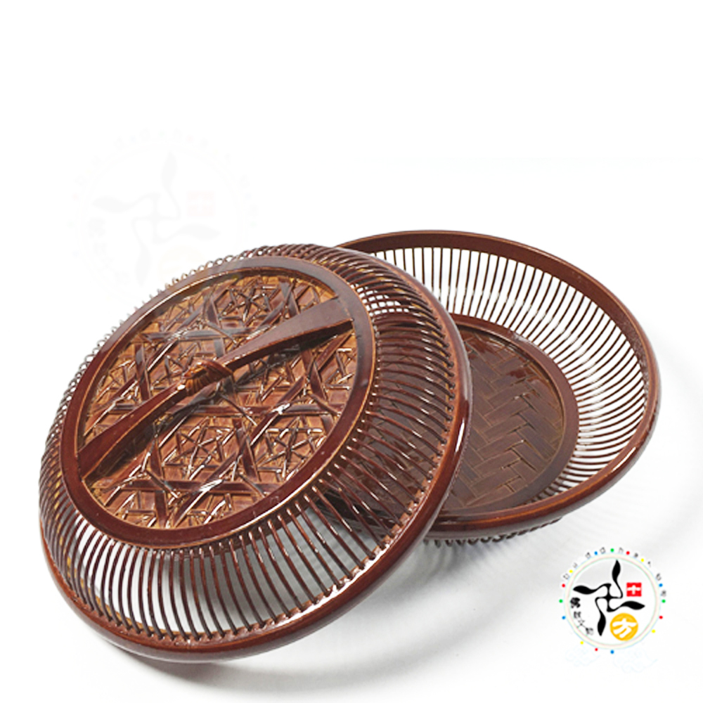 小竹籃加蓋    公分【十方】145866