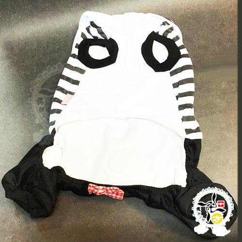 水手鴨鴨裝黑色寵物衣服5#【十方】147314