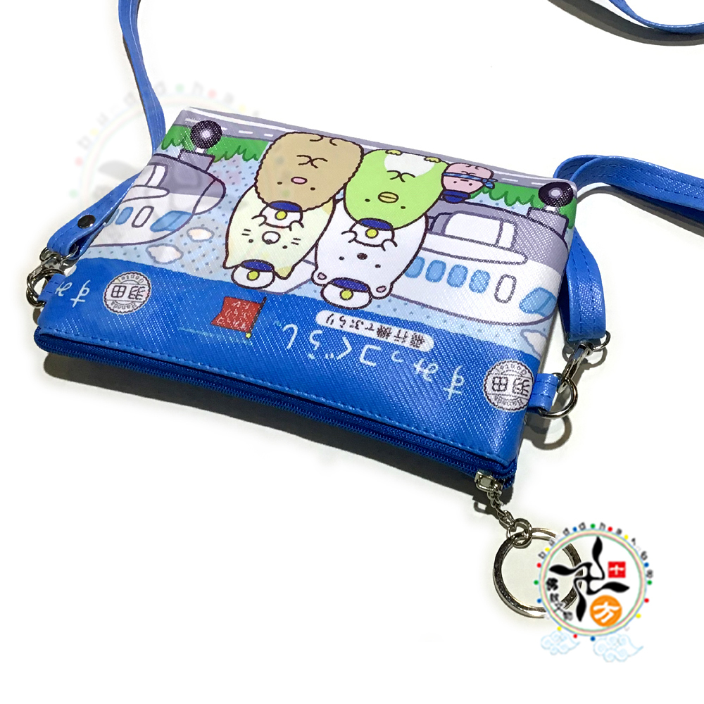 角落生物 藍紫色 側背卡通包【十方】148120