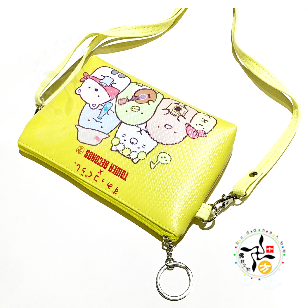 角落生物 黃色側背卡通包【十方】148118