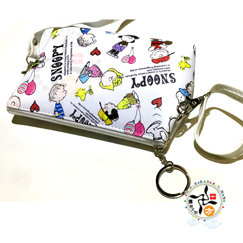 史奴比 白色側背卡通包【十方】148122