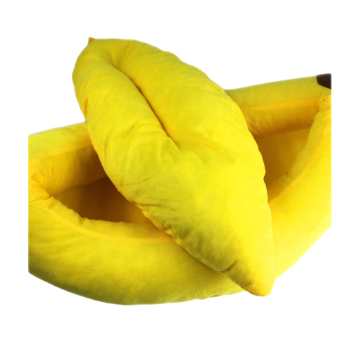 香蕉造型貓窩 寵物窩 安穩睡眠【十方】149591