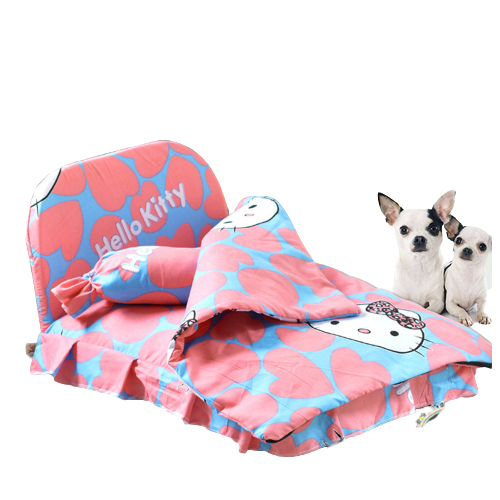 KITTY寵物床+被子 M【十方】149609