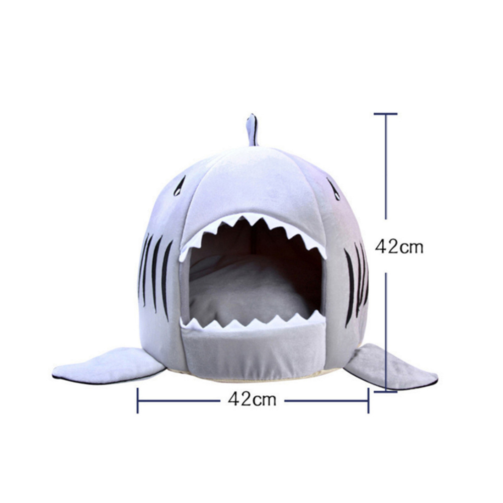 灰鯊魚 寵物窩 狗窩貓窩【十方】149599