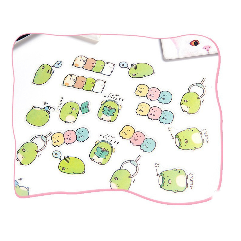 河童 角落生物透明貼紙【十方】149561