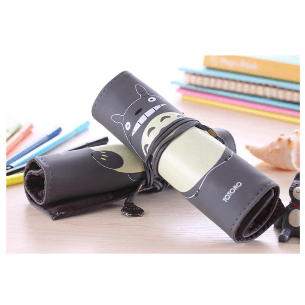 笑臉 龍貓捲簾筆袋【十方】149567