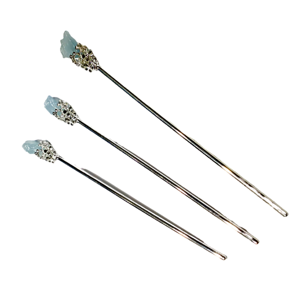 海藍寶髮簪【十方】150315