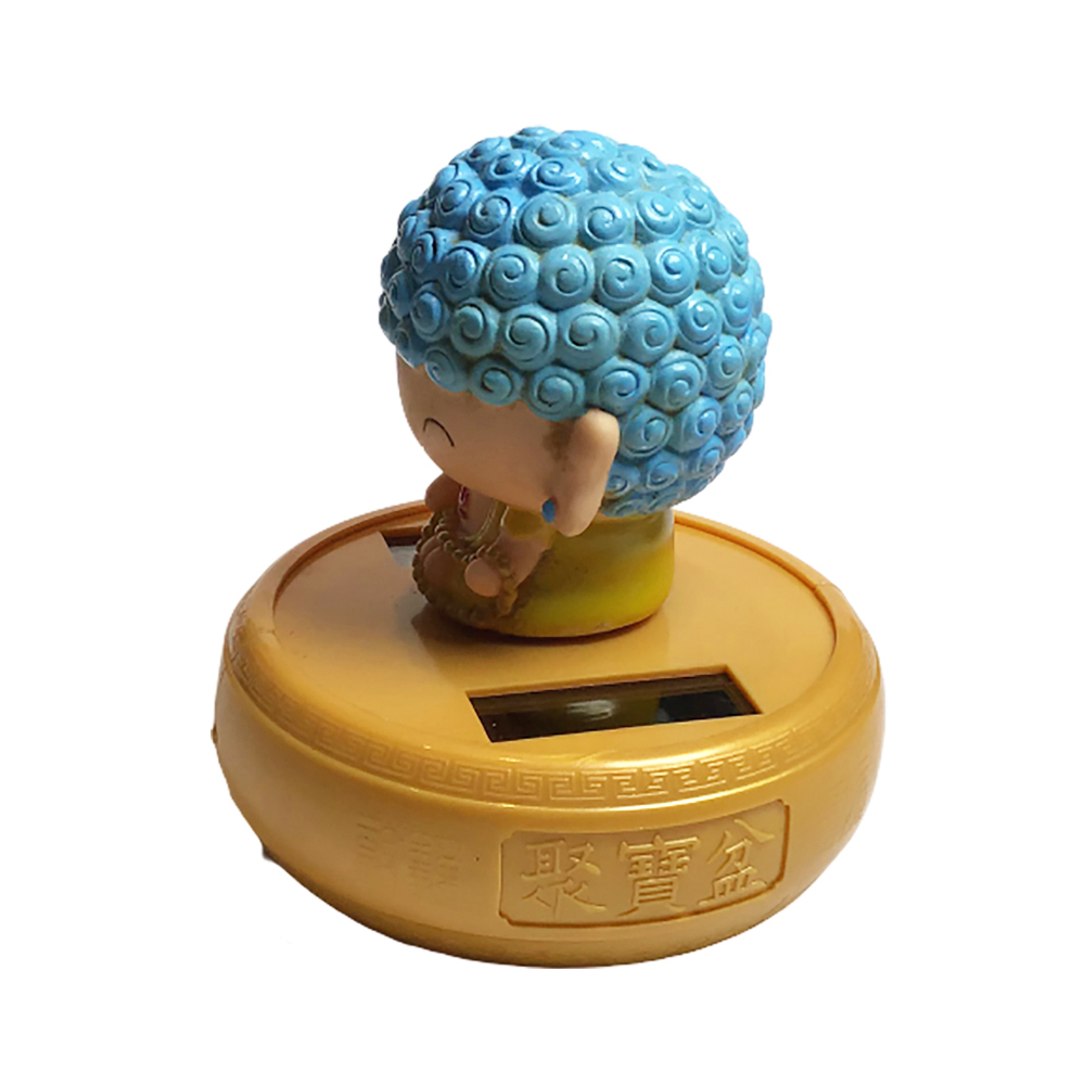 阿彌陀佛Q版太陽能轉運聚寶盆【十方】150125