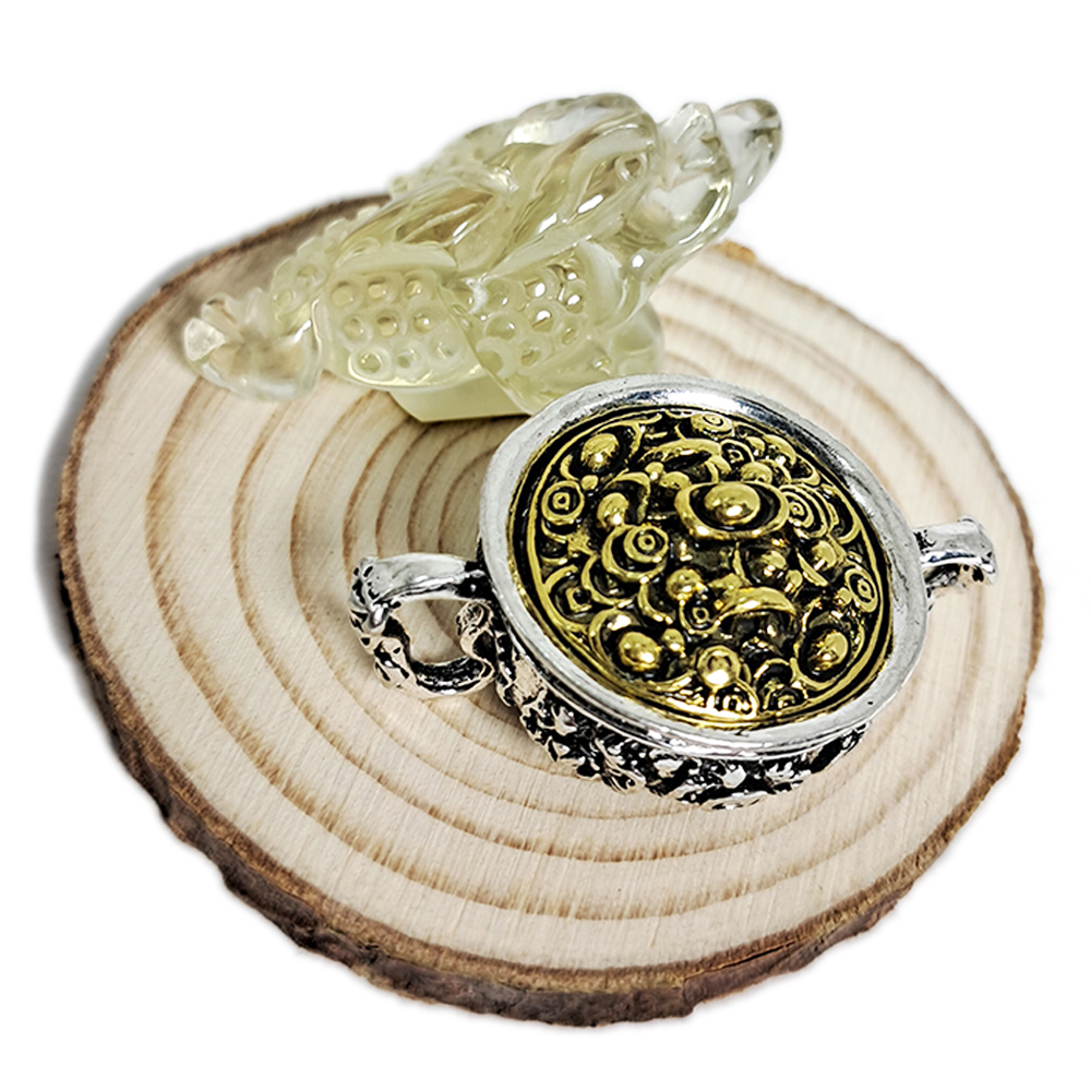 三腳金蟾蜍檸檬黃水晶&聚寶盆【十方】149956