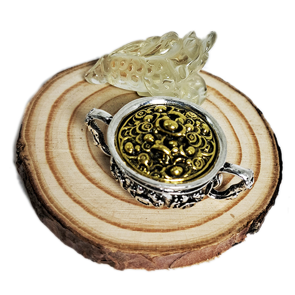 三腳金蟾蜍檸檬黃水晶&聚寶盆【十方】149948