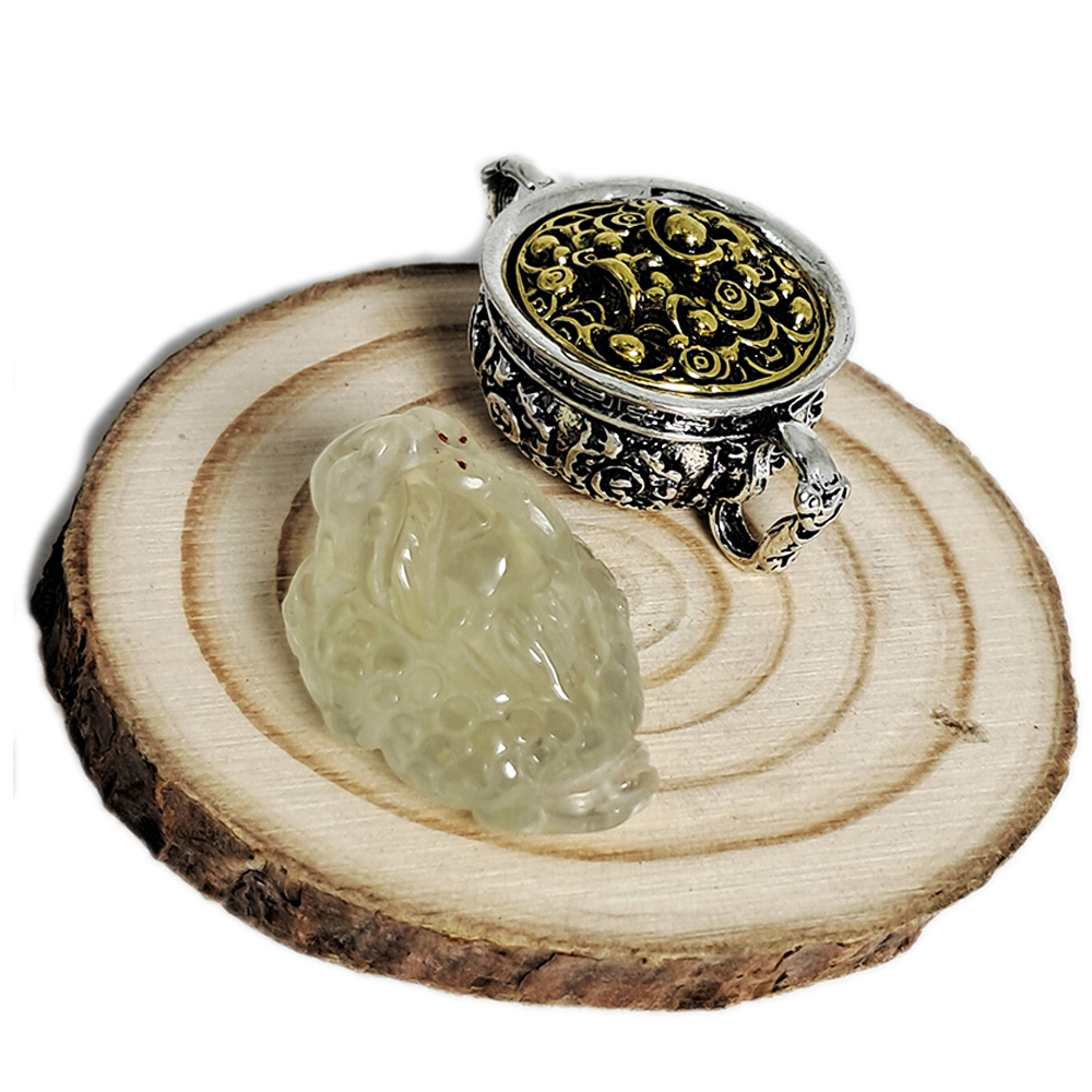 三腳金蟾蜍檸檬黃水晶&聚寶盆【十方】149955