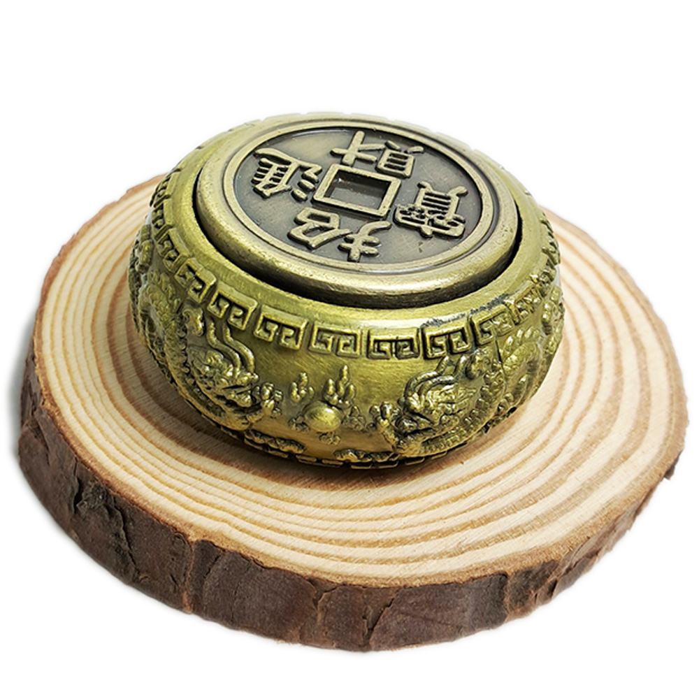 雙龍招財進寶轉運聚寶盆【十方】150598