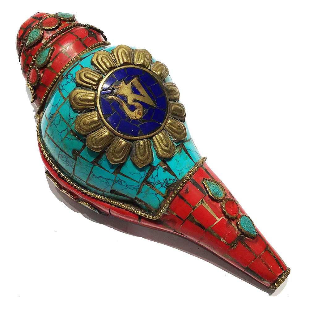 嗡鑲寶石法螺【十方】150697