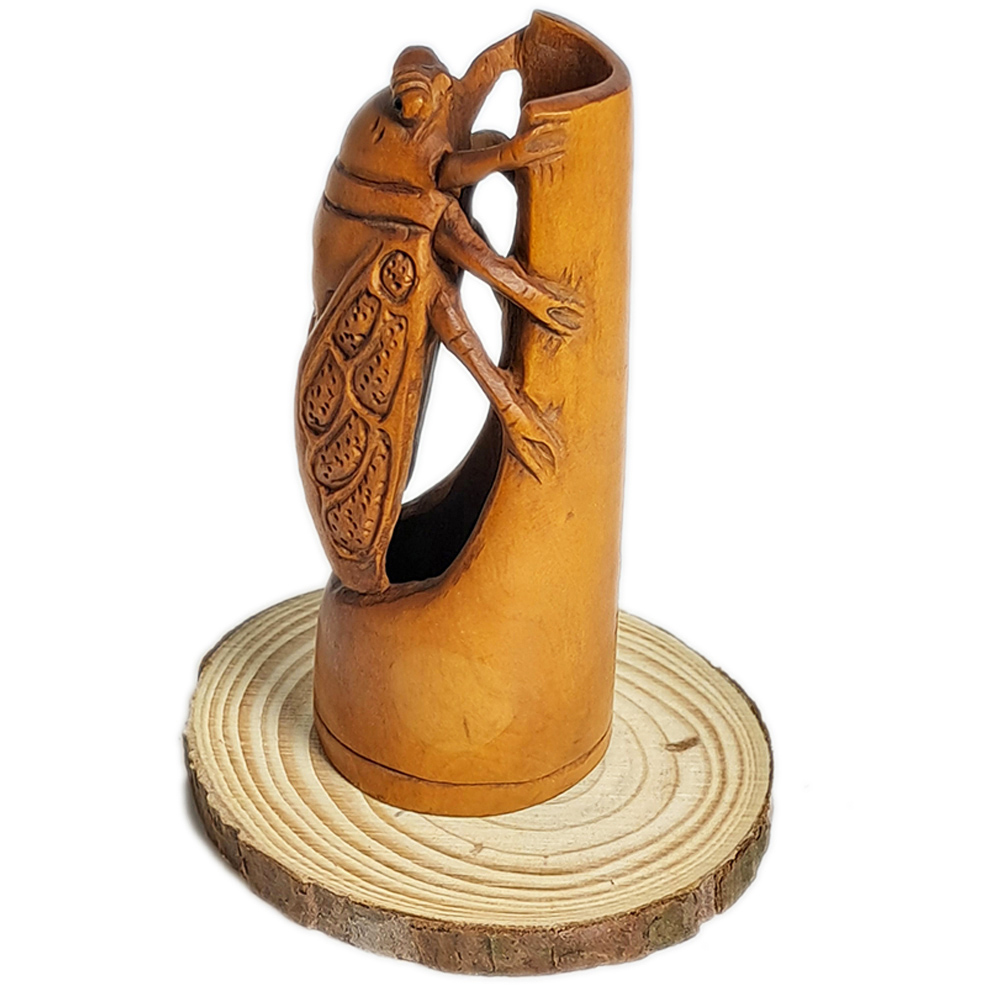 貂蟬滿座{黃楊木雕}開運精品【十方】152306